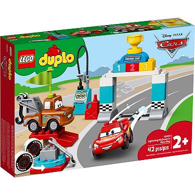LEGO DUPLO Disney and Pixar Cars Lightning McQueen's Race Day 10924 Building Toy (42 Pieces)