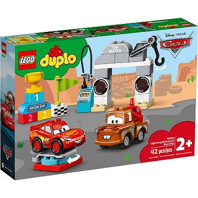 LEGO DUPLO Disney and Pixar Cars Lightning McQueen's Race Day 10924 Building Toy (42 Pieces)