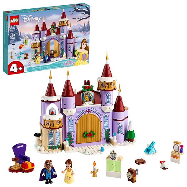Lego Disney Belle S Castle Winter Celebration Building Kit 238 Pieces