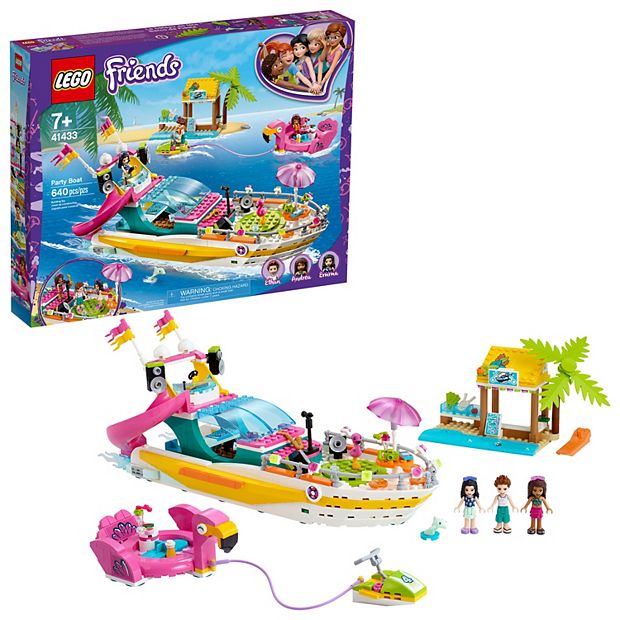 LEGO Friends Party Boat 41433 LEGO Set (640 Pieces)