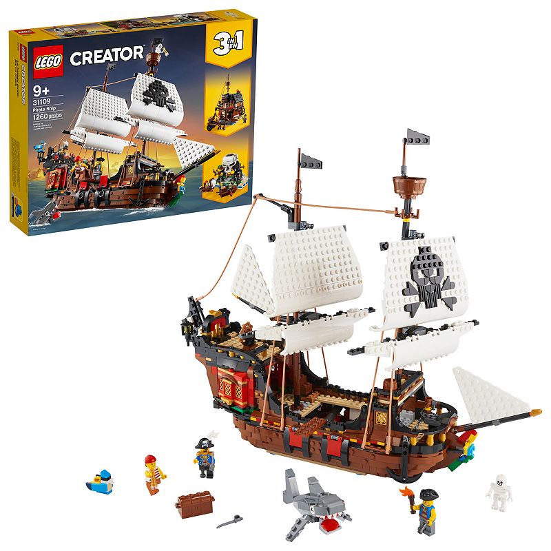 LEGO - Creator 3in1 Pirate Ship 31109