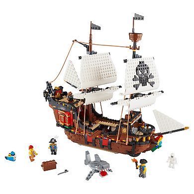 LEGO Creator 3in1 Pirate Ship 31109 Building Kit (1,260 Pieces)