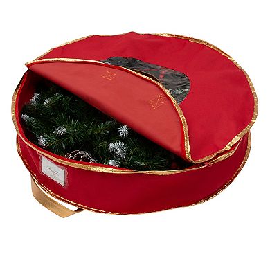Simplify 2-Pack 24" Holiday Wreath Bag