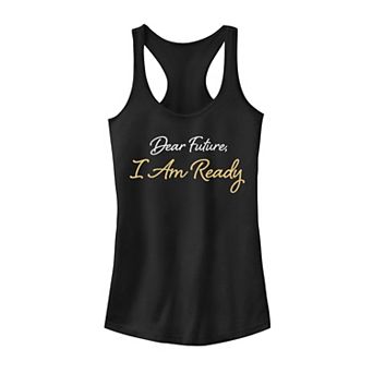 Juniors' Future Ready Graphic Tank Top