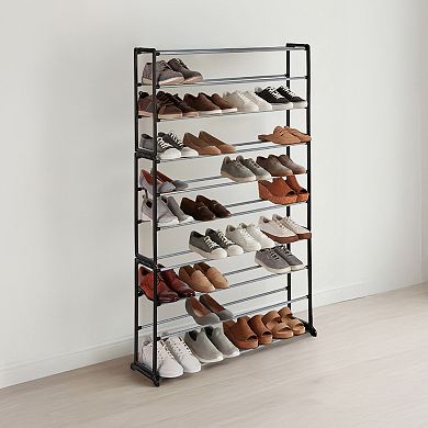 Simplify 50 Pair Shoe Organizer Rack