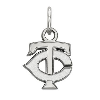 LogoArt 10k Gold Minnesota Twins Extra-Small Pendant