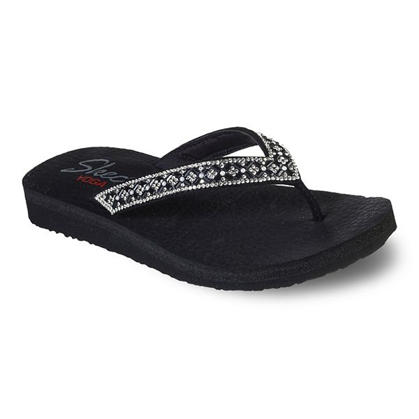 Skechers® Cali Meditation Lotus Bae Women's Sandals - Black (11 ...