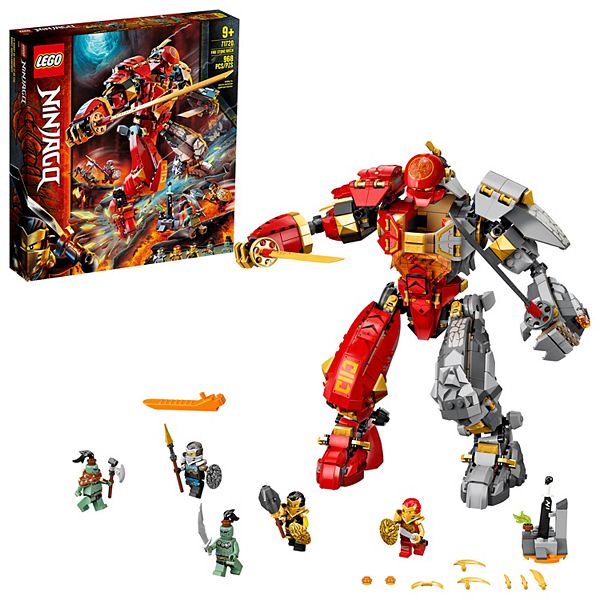 Lego Ninjago Fire Stone Mech 717 Building Kit 968 Pieces