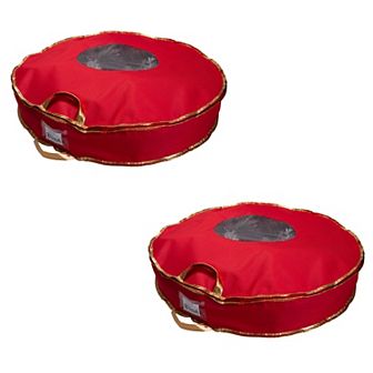 Simplify 2-Pack 36" Holiday Wreath Bag