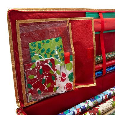 Simplify Holiday Gift Wrap Storage Tote