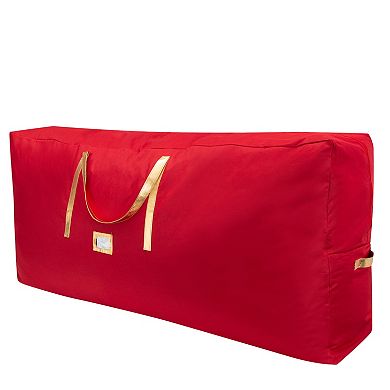 Simplify Heavy Duty Zipper Closure Holiday Decor Storage Bag