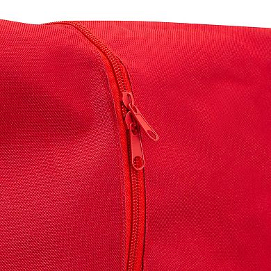 Simplify Heavy Duty Zipper Closure Holiday Decor Storage Bag
