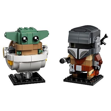 LEGO BrickHeadz Star Wars The Mandalorian & The Child 75317 Building Kit (295 Pieces)