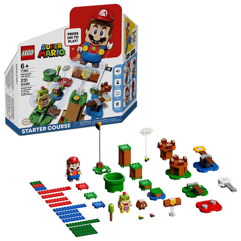 LEGO Super Mario Adventures with Mario Starter Course 71360 Building Kit, M