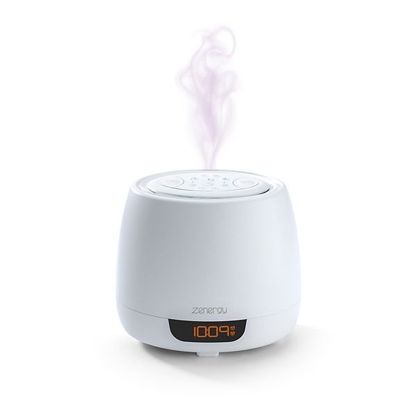 iHome Aromatherapy Essential Oil Diffuser Alarm Clock with Sound Therapy