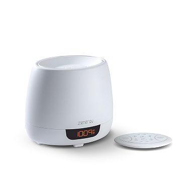 iHome AROMADREAM Aromatherapy Essential Oil Diffuser Alarm Clock with Sound Therapy