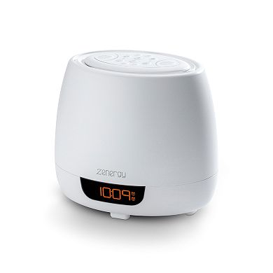 iHome AROMADREAM Aromatherapy Essential Oil Diffuser Alarm Clock with Sound Therapy