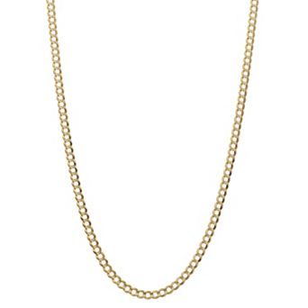 Karat Rush 10k Gold Curb Chain Necklace