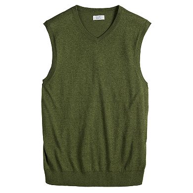 Men's Croft & Barrow® Regular-Fit Easy-Care 12GG Sweater Vest