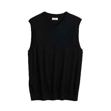 Men's Croft & Barrow® Regular-Fit Easy-Care 12GG Sweater Vest