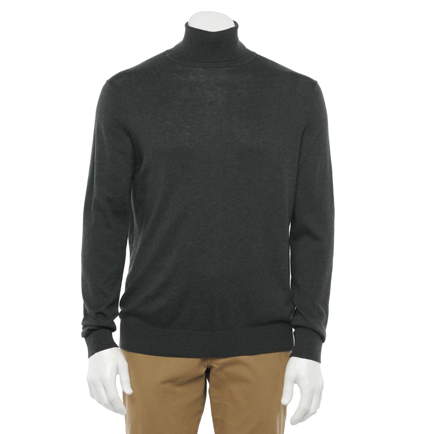 croft and barrow mens mock turtleneck