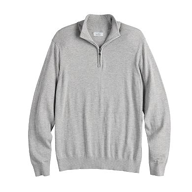 Men's Croft & Barrow® Regular-Fit Easy-Care Quarter-Zip Sweater