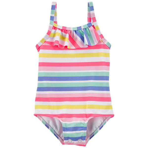 Baby Girl Carter's Rainbow One-Piece Swimsuit