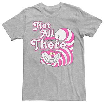Disney's Alice In Wonderland Cheshire Cat "Not All There" Men's Tee