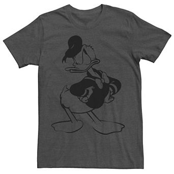Disney's Donald Duck Pose With Attitude Outline Men's Tee