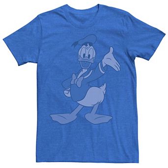 Disney's Donald Duck Men's Blue Hue Stance Portrait Tee