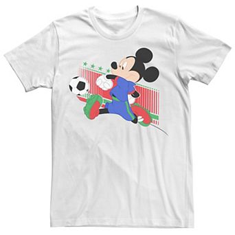 Disney's Mickey Mouse Italy Soccer Uniform Portrait Men's Tee