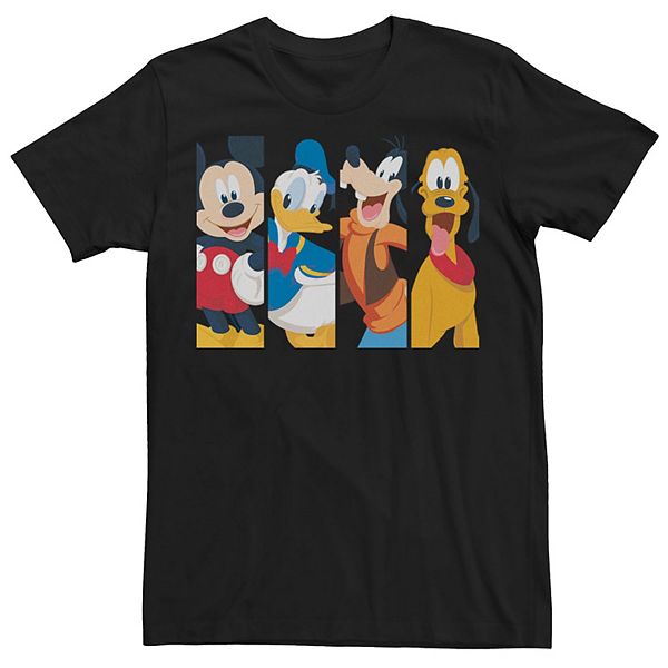 Disney's Mickey Mouse Men's Bro Time Panels Tee