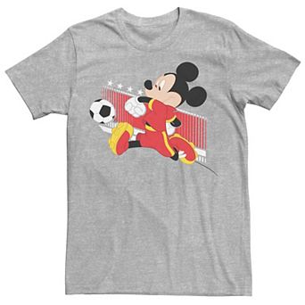 Disney's Mickey Mouse Belgium Soccer Uniform Portrait Men's Tee