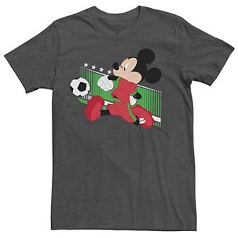 Disney's Mickey Mouse Portugal Soccer Uniform Portrait Men's Tee