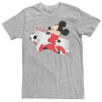 Disney's Mickey Mouse Swiss Soccer Uniform Portrait Men's Tee