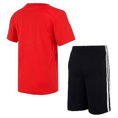 Boys 4-7 adidas Sports Graphic Tee & Shorts Set