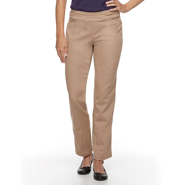 Women's Croft & Barrow® Effortless Stretch Pull-On Pants