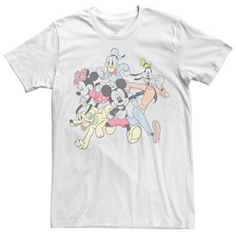 Disney's Mickey & Friends Group Shot Running Portrait Men's Tee