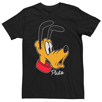 Disney's Pluto Men's Surprised Face Portrait Tee