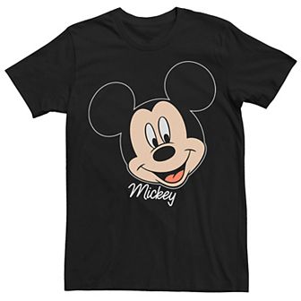 Disney's Mickey Mouse Men's Smile Face Portrait Tee