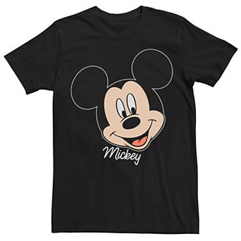 Disney's Mickey Mouse Men's Smile Face Portrait Tee