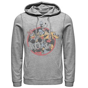 Disney's Mickey & Friends Classic Group Shot Men's Hoodie