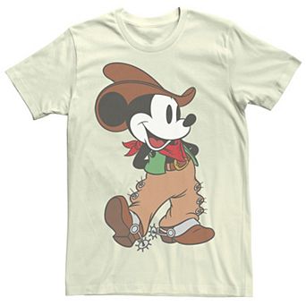 Disney's Mickey Mouse Cowboy Outfit Men's Tee