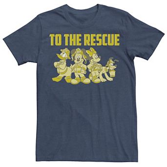 Disney's Mickey & Friends Firefighters To The Rescue Men's Tee