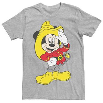 Disney's Mickey Mouse Firefighter Outfit Men's Tee