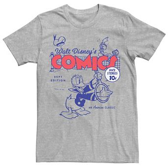 Disney's Donald Duck Retro Comic Cover Hat Men's Tee