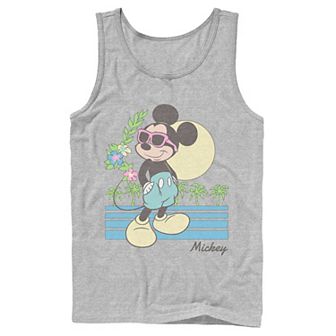 Disney's Mickey Mouse Men's Retro Beach Tank Top