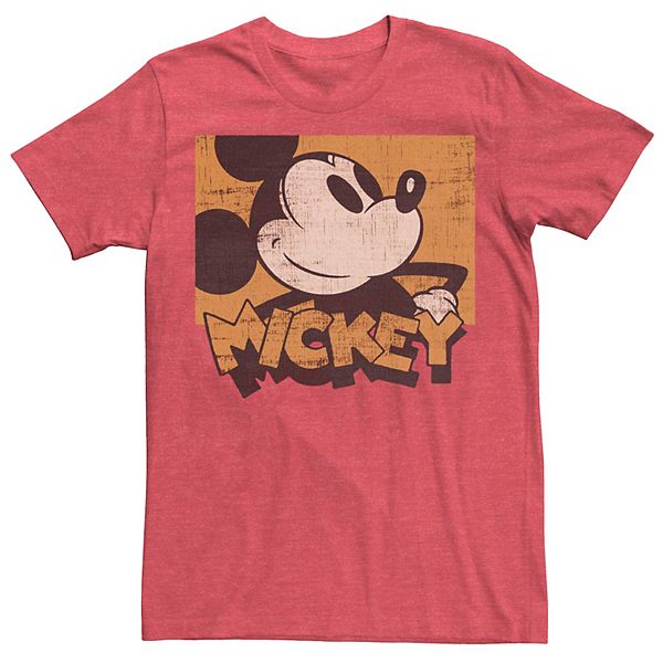 Mens Disney Mickey And Friends Mickey Sepia Tone Portrait Tee