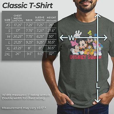 Disney's Mickey & Friends Men's Disney's Squad Tee