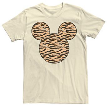 Disney's Mickey & Friends Mickey Tiger Print Fill Men's Tee